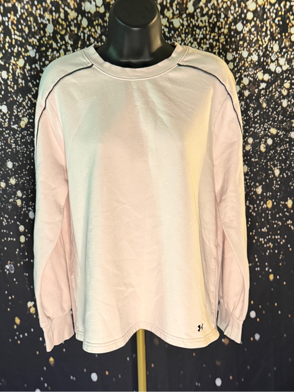 Under Armour Light Pink Crewneck Sweatshirt